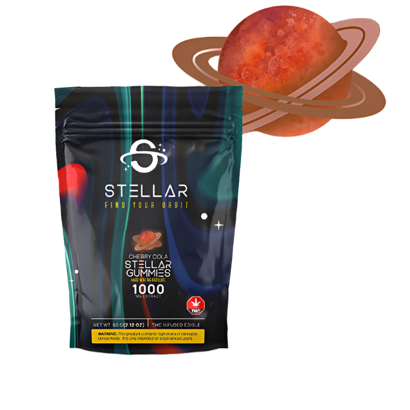 STELLAR THC GUMMIES | 1000MG EDIBLES