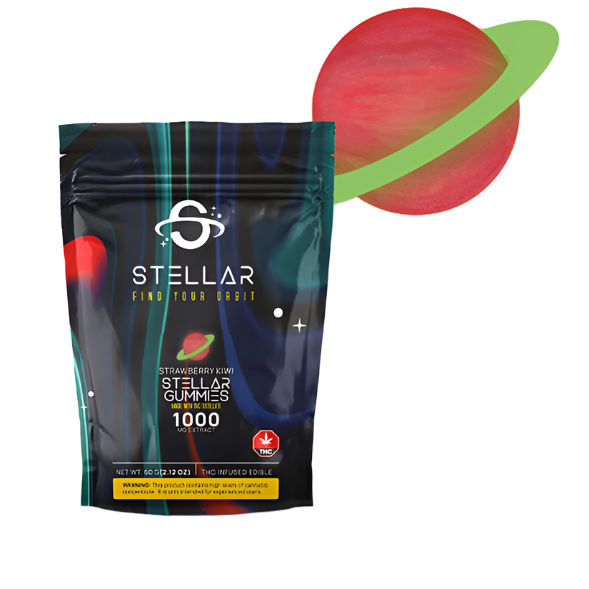 STELLAR THC GUMMIES | 1000MG EDIBLES