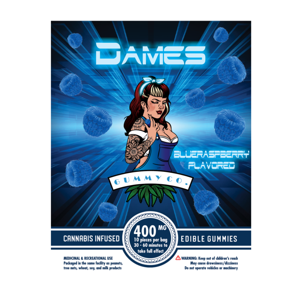 DAMES THC GUMMIES | 400MG EDIBLES