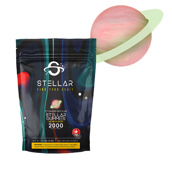 STELLAR THC GUMMIES | 2000MG EDIBLES