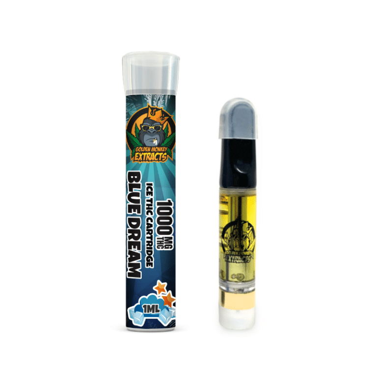 GOLDEN MONKEY EXTRACTS THC 510 ICED VAPE CART | 1000MG