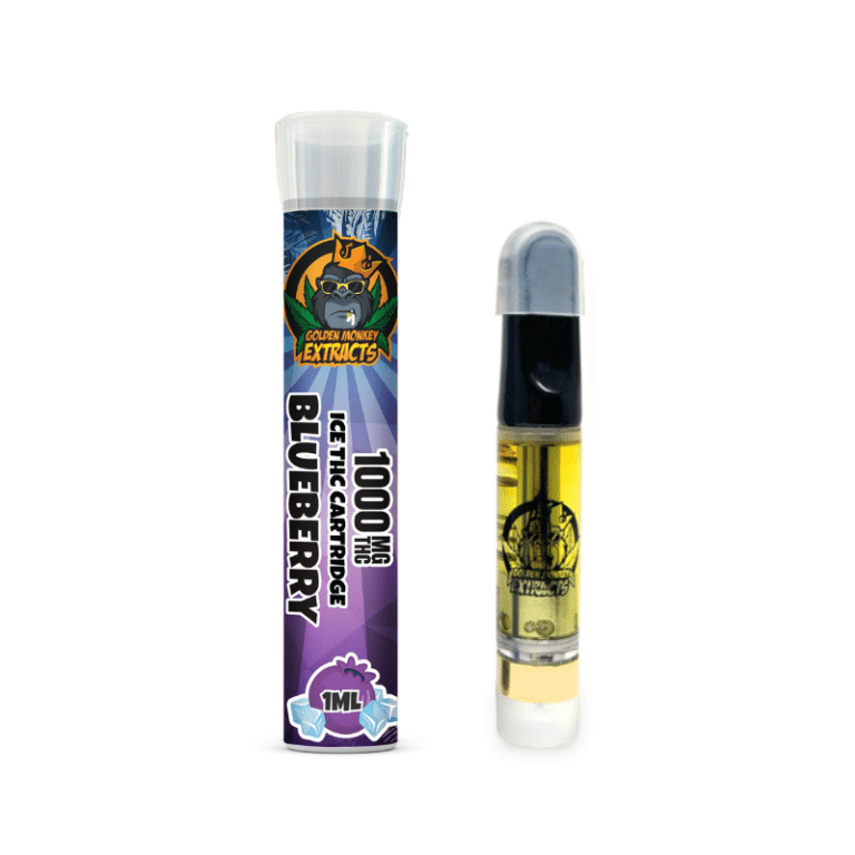 GOLDEN MONKEY EXTRACTS THC 510 ICED VAPE CART | 1000MG