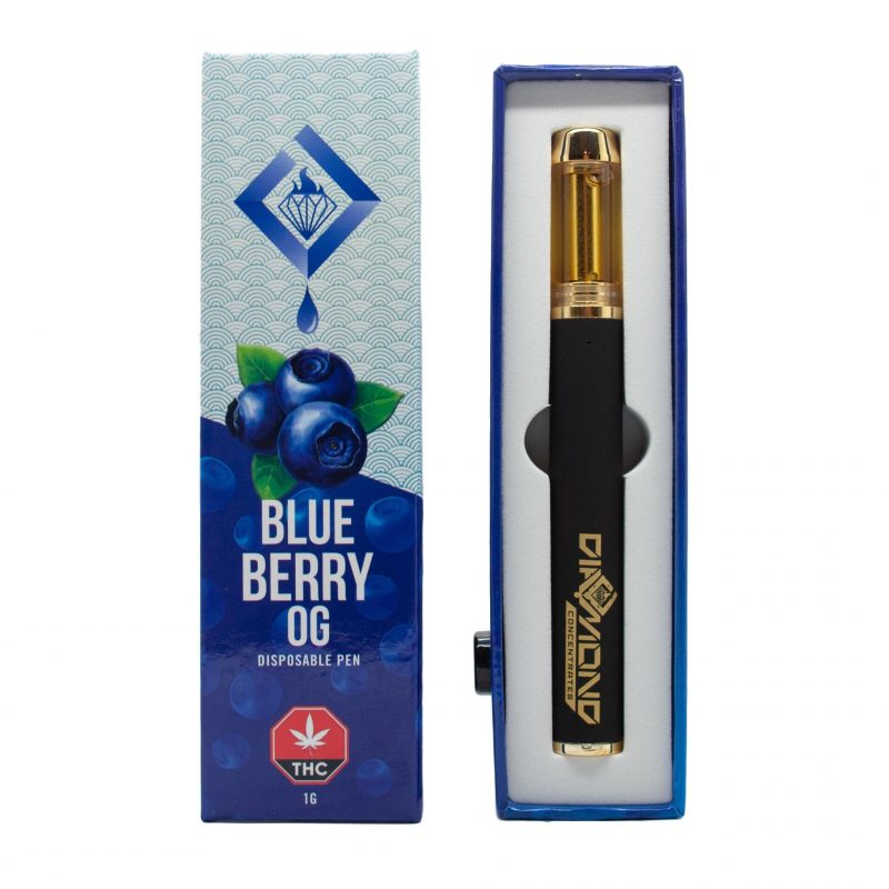 DIAMOND CONCENTRATES THC DISPOSABLE VAPE PEN | 1000MG