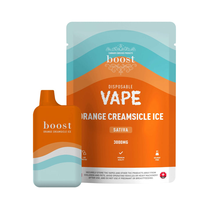 VAPE STYLO JETABLE BOOST THC | 3000MG