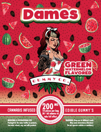 DAMES THC GUMMIES | 200MG EDIBLES