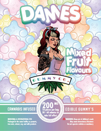 GOMMES AU THC POUR FEMMES | ALIMENTS 200 MG