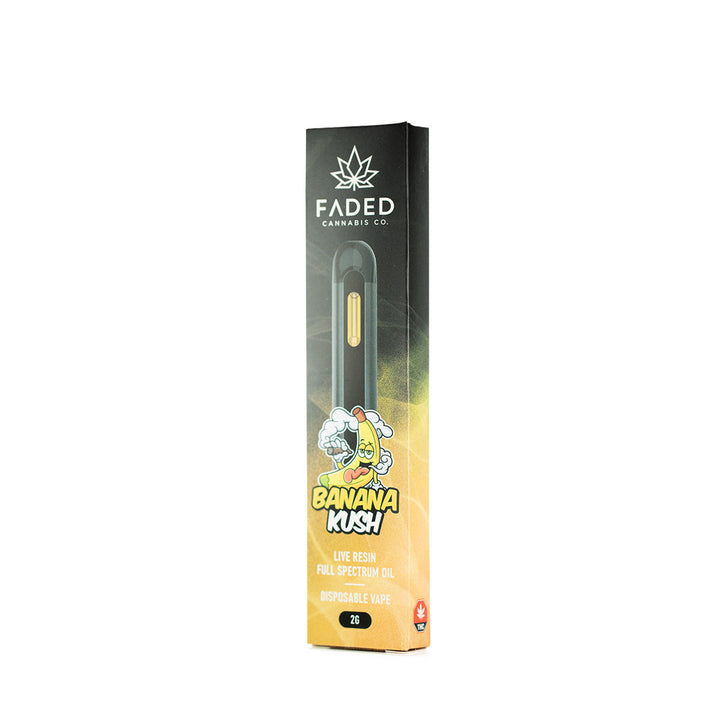 FADED THC DISPOSABLE VAPE PEN | 2000MG