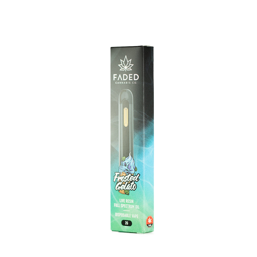 FADED THC DISPOSABLE VAPE PEN | 2000MG