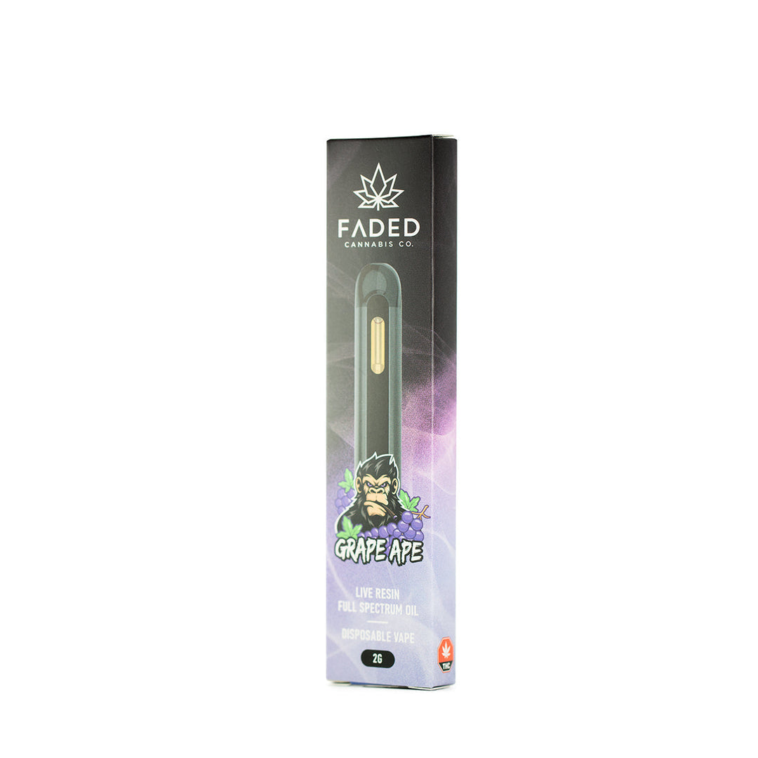 FADED THC DISPOSABLE VAPE PEN | 2000MG