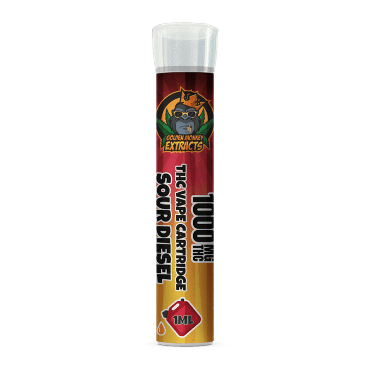 GOLDEN MONKEY EXTRACTS THC 510 VAPE CART | 1000MG