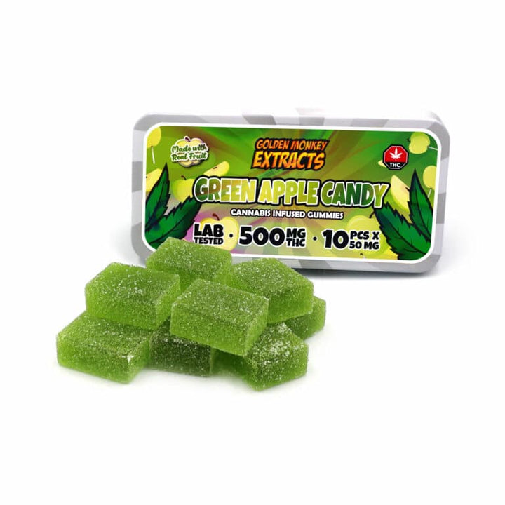 GOLDEN MONKEY EXTRACTS HIGH DOSE THC GUMMIES | 500MG EDIBLES