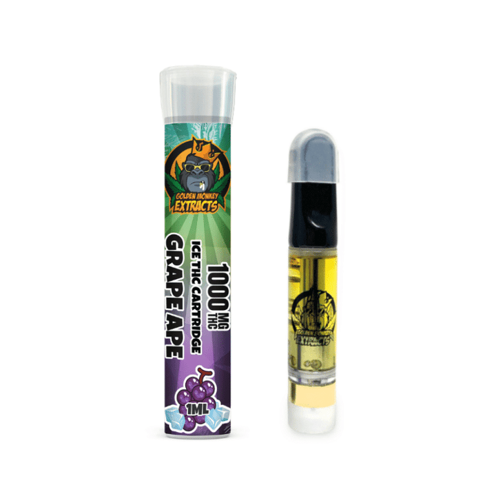 GOLDEN MONKEY EXTRACTS THC 510 ICED VAPE CART | 1000MG