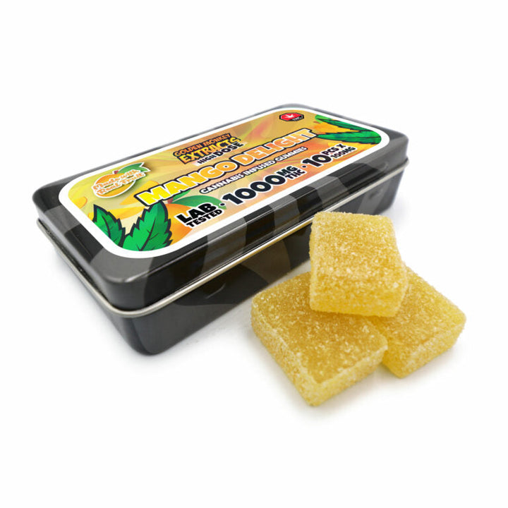 GOLDEN MONKEY EXTRACTS HIGHER DOSE THC GUMMIES | 1000MG EDIBLES