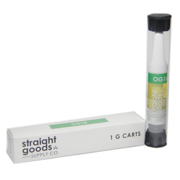 STRAIGHT GOODS SUPPLY CO THC 510 VAPE CART | 1000MG VAPE PEN