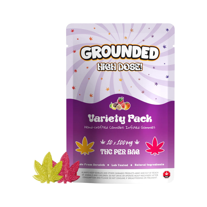 GROUNDED HIGH DOSE THC LEAFS | 1000MG EDIBLES