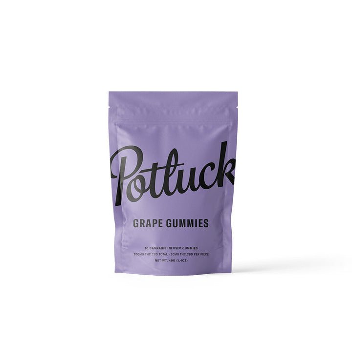 POTLUCK GOMMES THC+CBD 1:1 GOMMES | 200MG COMESTIBLES