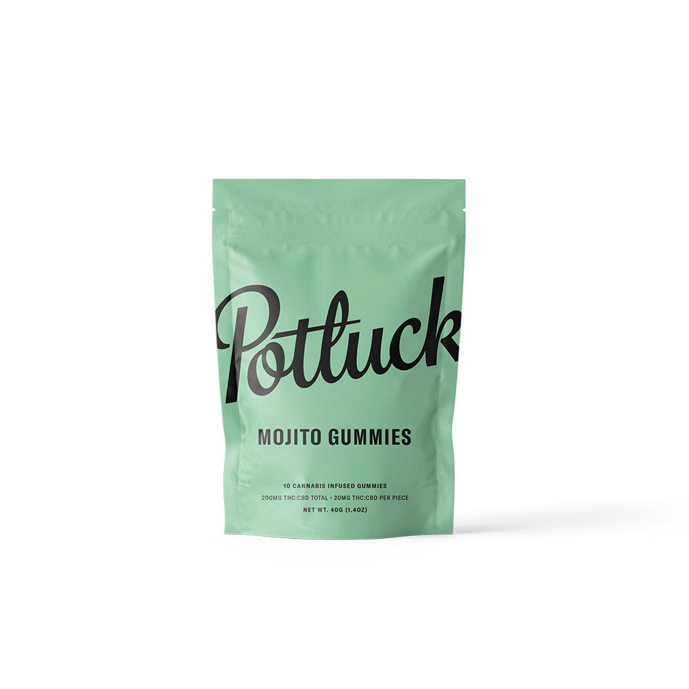 POTLUCK GOMMES THC+CBD 1:1 GOMMES | 200MG COMESTIBLES