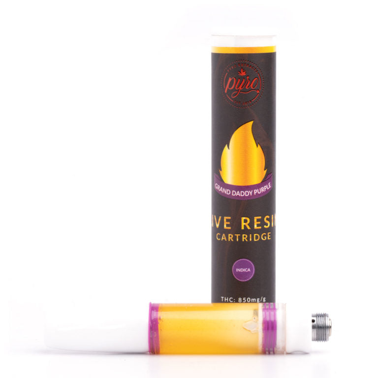 PYRO EXTRACTS THC 510 LIVE RESIN VAPE CART | 1000MG