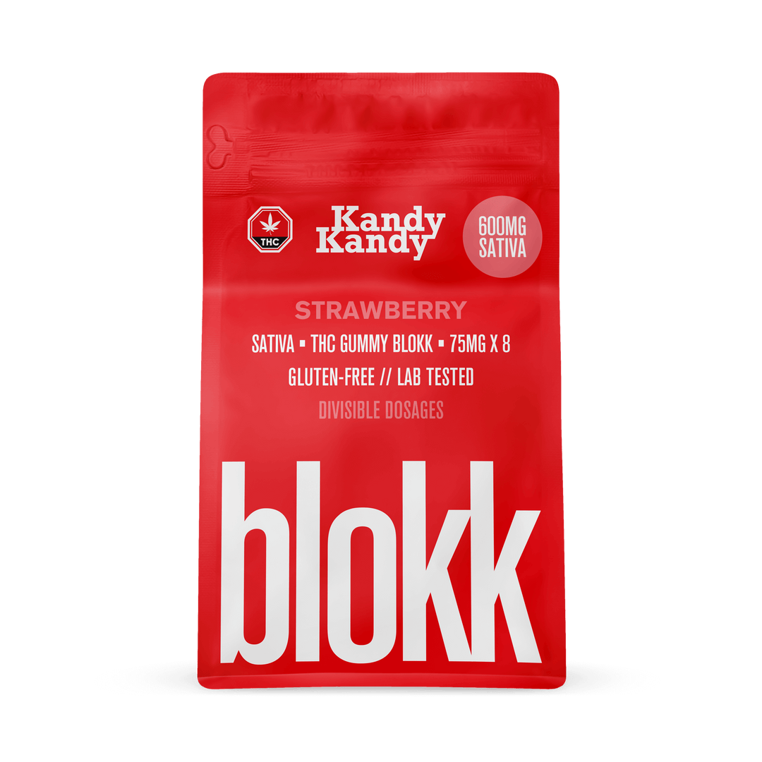 KANDY KANDY BLOKK THC GUMMIES | 600MG EDIBLES