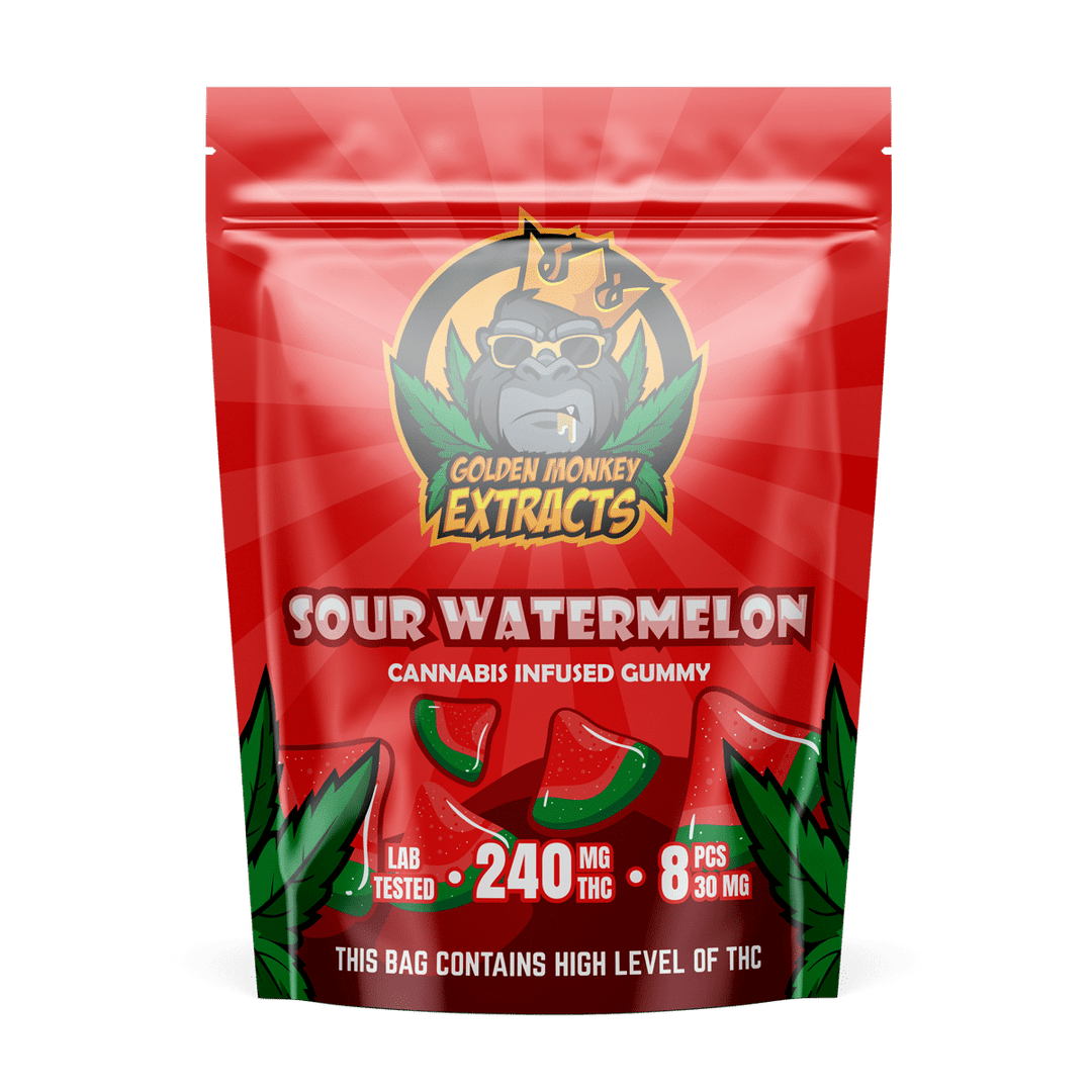 GOLDEN MONKEY EXTRACTS THC GUMMIES | 240MG EDIBLES