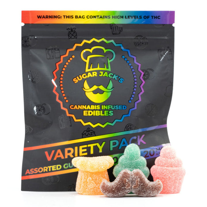 SUGAR JACKS THC GUMMIES | 200MG EDIBLES