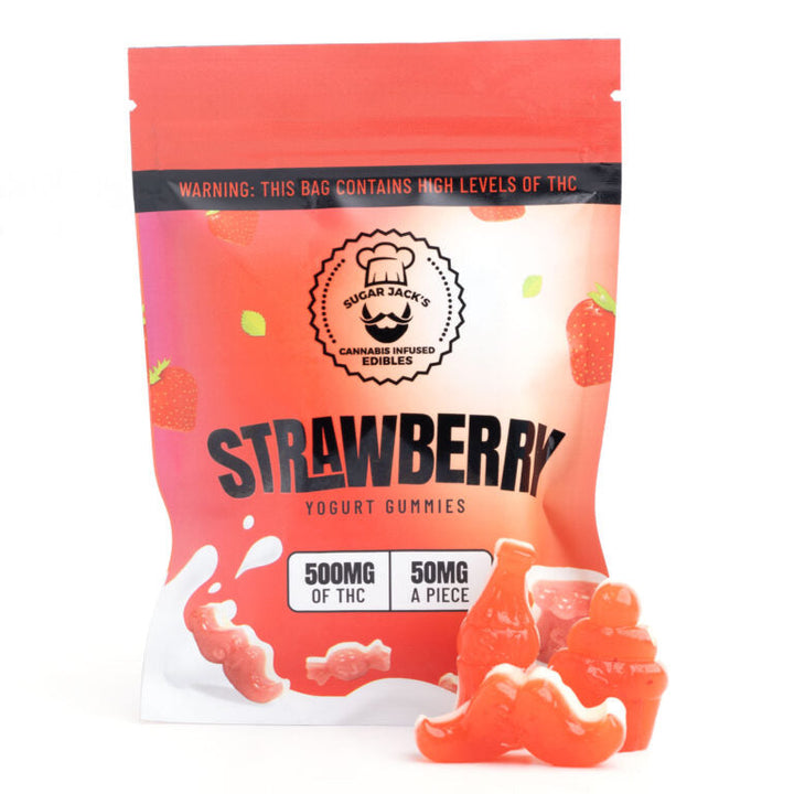 SUGAR JACKS THC YOGURT GUMMIES | 500MG EDIBLES