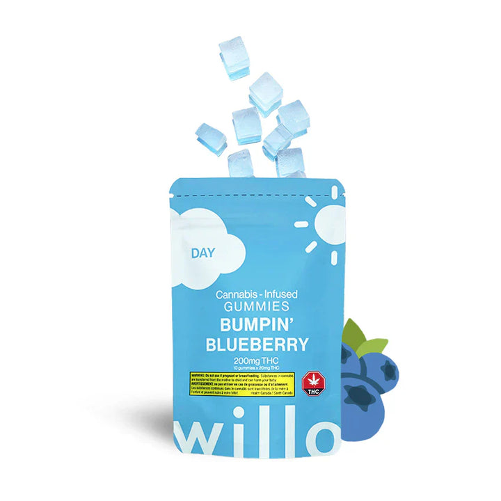 GOMMES JOUR ET NUIT AU THC WILLO | ALIMENTS 200 MG