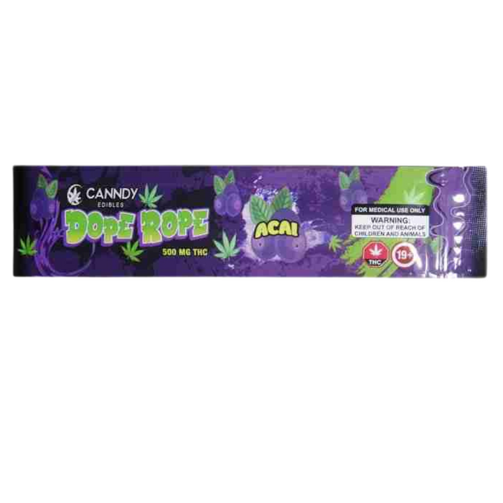 CANNDY EDIBLES DOPE ROPE THC GUMMIES | 500MG EDIBLES