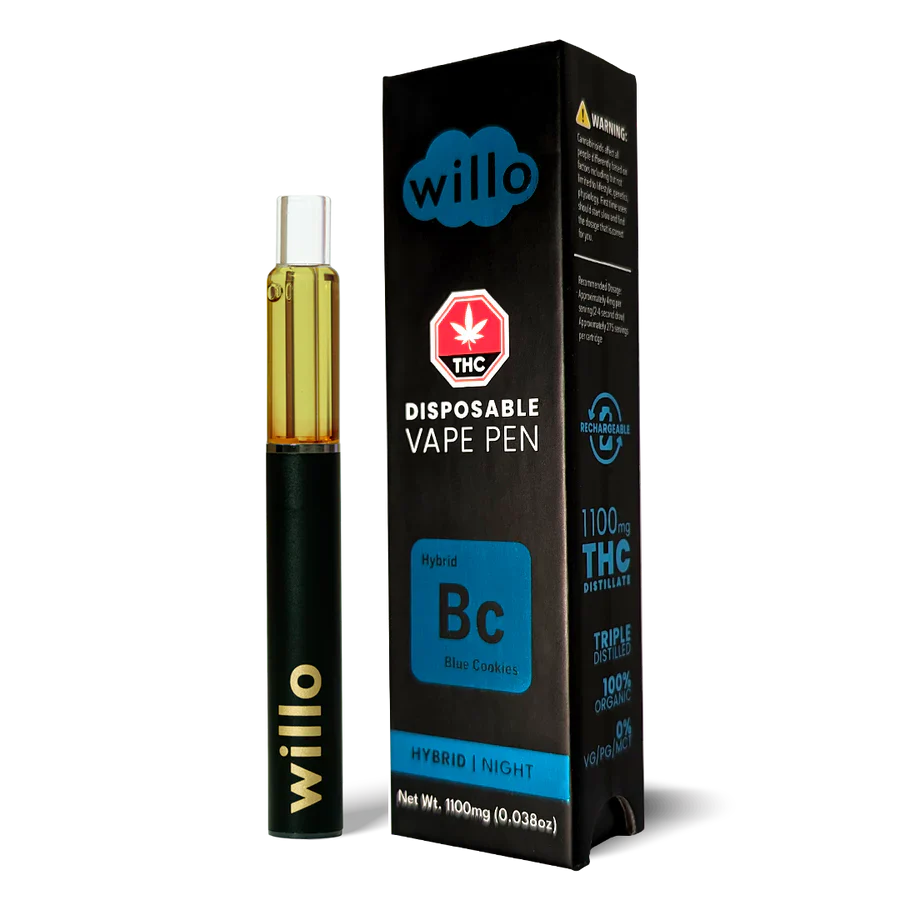 STYLO VAPE JETABLE AU THC WILLO | 1100MG