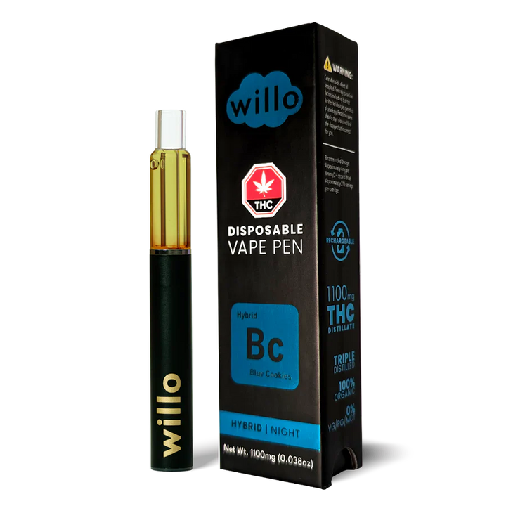 STYLO VAPE JETABLE AU THC WILLO | 1100MG