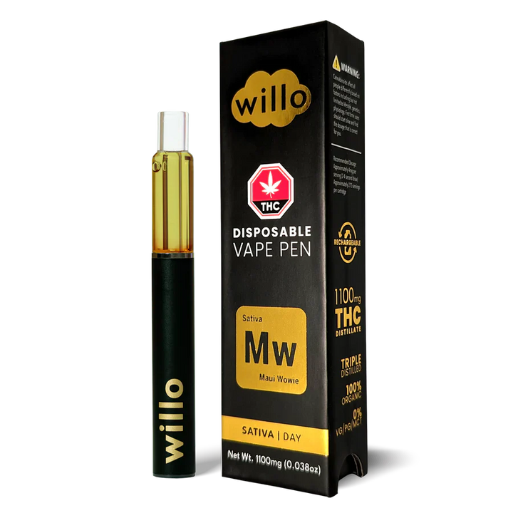 STYLO VAPE JETABLE AU THC WILLO | 1100MG