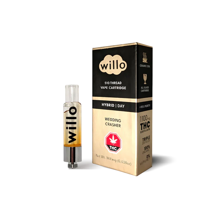 WILLO THC 510 VAPE CART | 1100MG