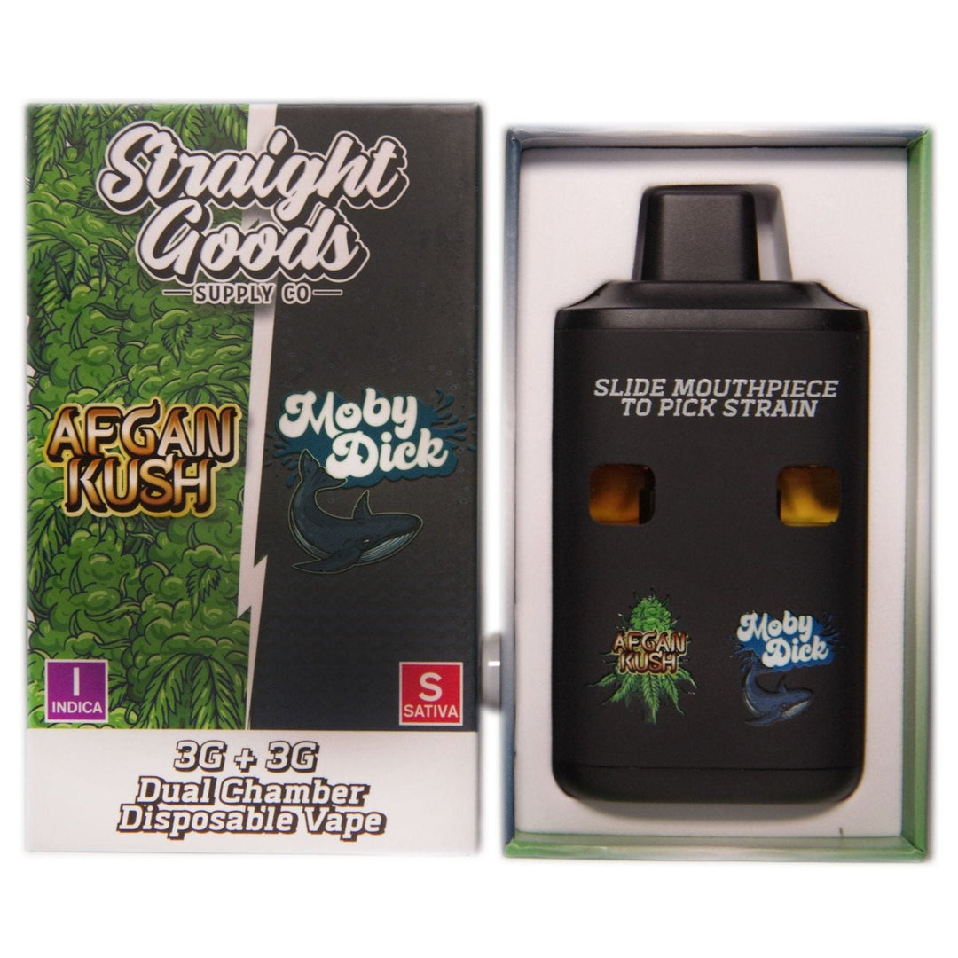 STRAIGHT GOODS SUPPLY CO THC DUAL DISPOSABLE VAPE PEN | 6G