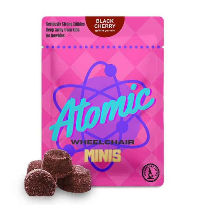 MINI GOMMES AU THC POUR FAUTEUIL ROULANT ATOMIQUE | ALIMENTS 1200MG