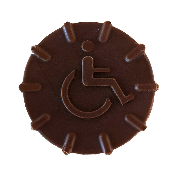 ATOMIC WHEELCHAIR THC AMANDE ET CHOCOLAT | 500 MG COMESTIBLES 