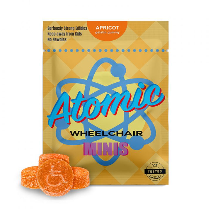 MINI GOMMES AU THC POUR FAUTEUIL ROULANT ATOMIQUE | ALIMENTS 800 MG