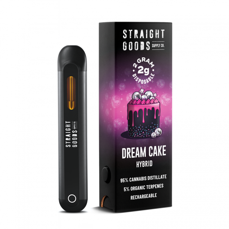 STRAIGHT GOODS SUPPLY CO THC DISPOSABLE VAPE PEN | 2000MG