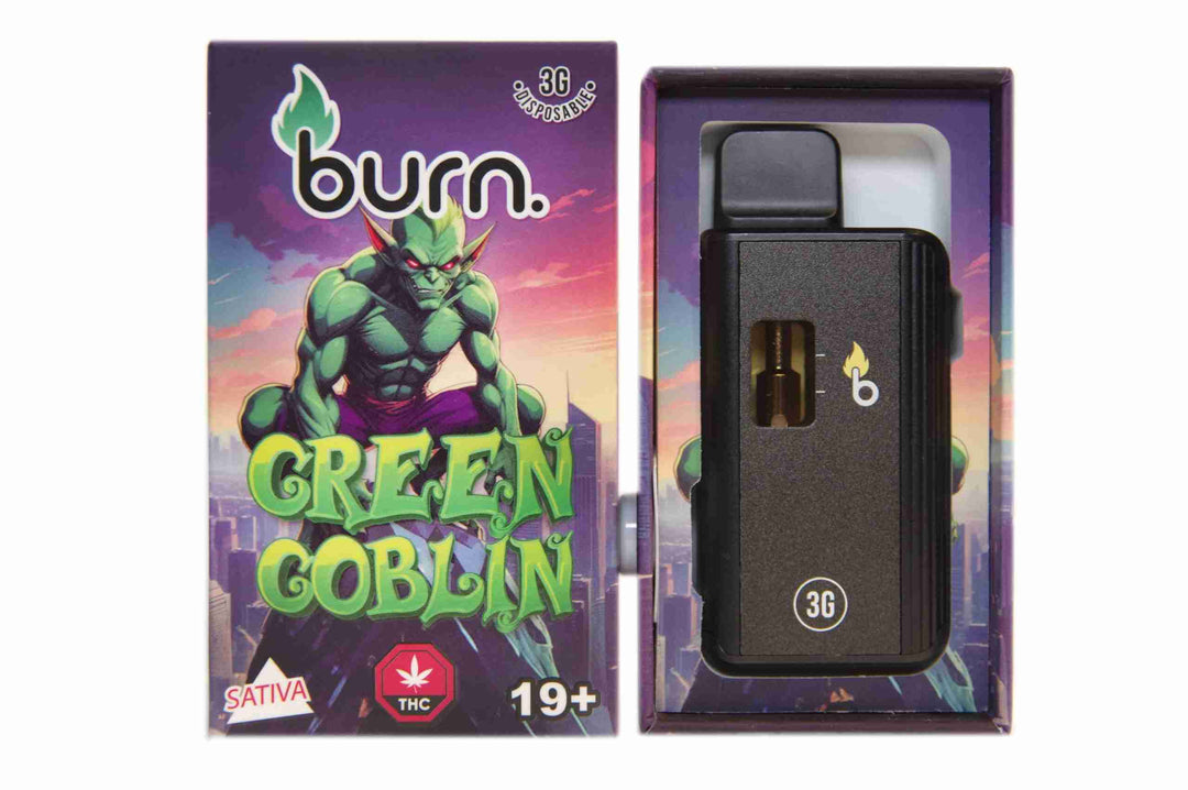 BURN. THC DISPOSABLE VAPE PEN | 3G