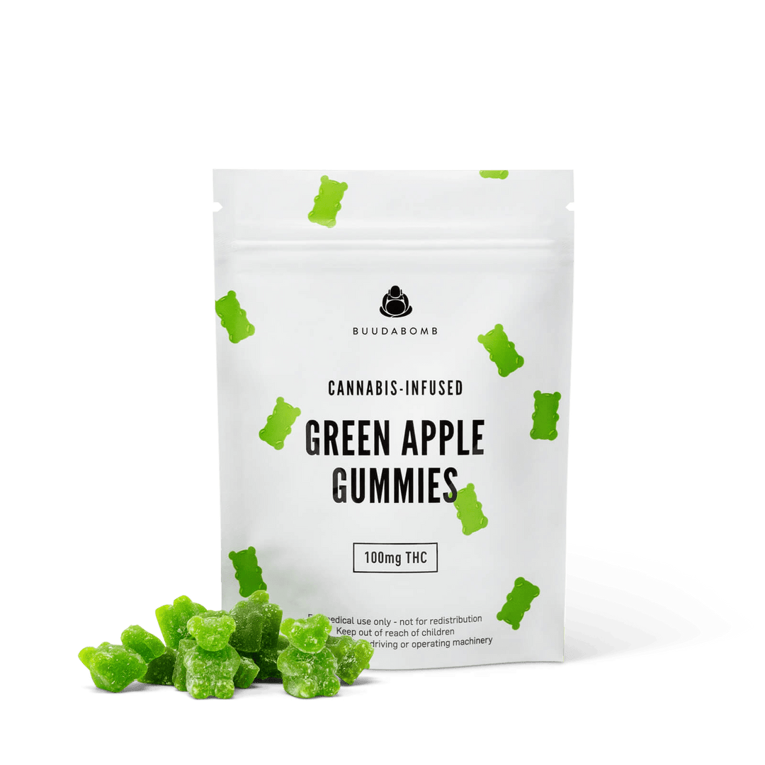 BUUDABOMB THC WHITE LABEL GUMMIES | 100MG EDIBLES