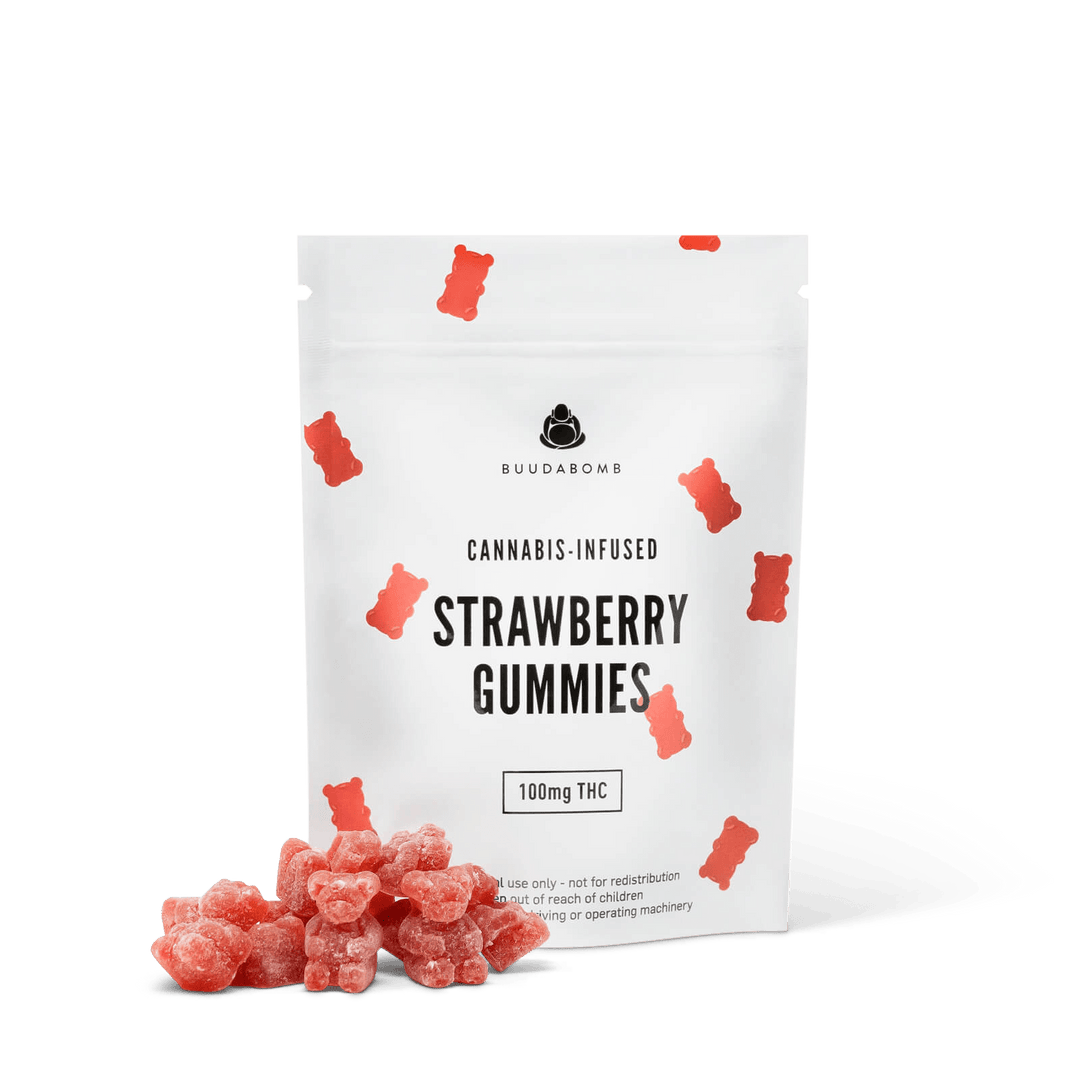 BUUDABOMB THC WHITE LABEL GUMMIES | 100MG EDIBLES