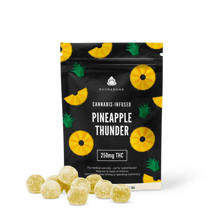 BUUDABOMB THC BLACK LABEL GUMMIES | 250MG EDIBLES