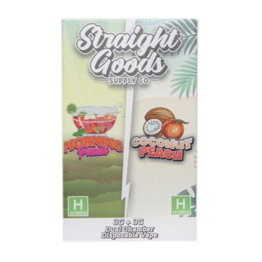 STRAIGHT GOODS SUPPLY CO THC DUAL DISPOSABLE VAPE PEN | 6000MG