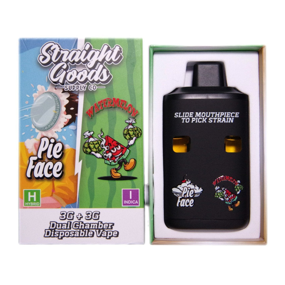 STRAIGHT GOODS SUPPLY CO THC DUAL DISPOSABLE VAPE PEN | 6G