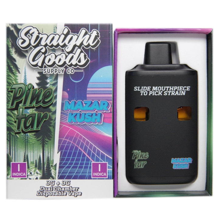 STRAIGHT GOODS SUPPLY CO THC DUAL DISPOSABLE VAPE PEN | 6G