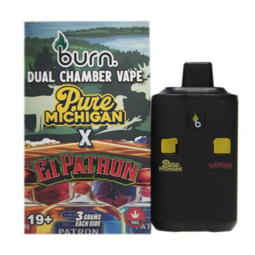 BURN. THC DUAL DISPOSABLE VAPE PEN | 6G