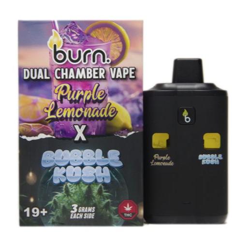 BURN. THC DUAL DISPOSABLE VAPE PEN | 6G