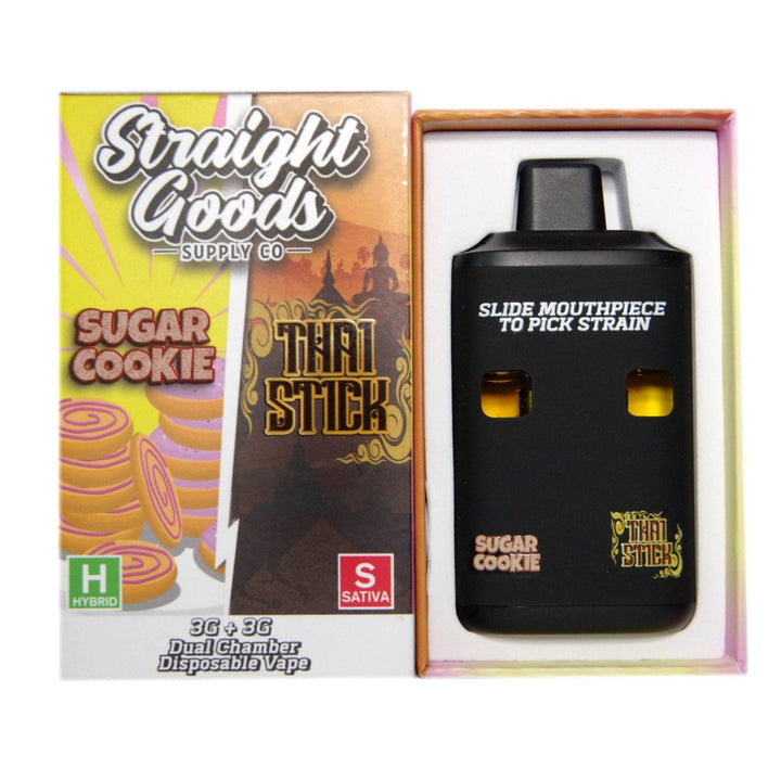 STRAIGHT GOODS SUPPLY CO THC DUAL DISPOSABLE VAPE PEN | 6G