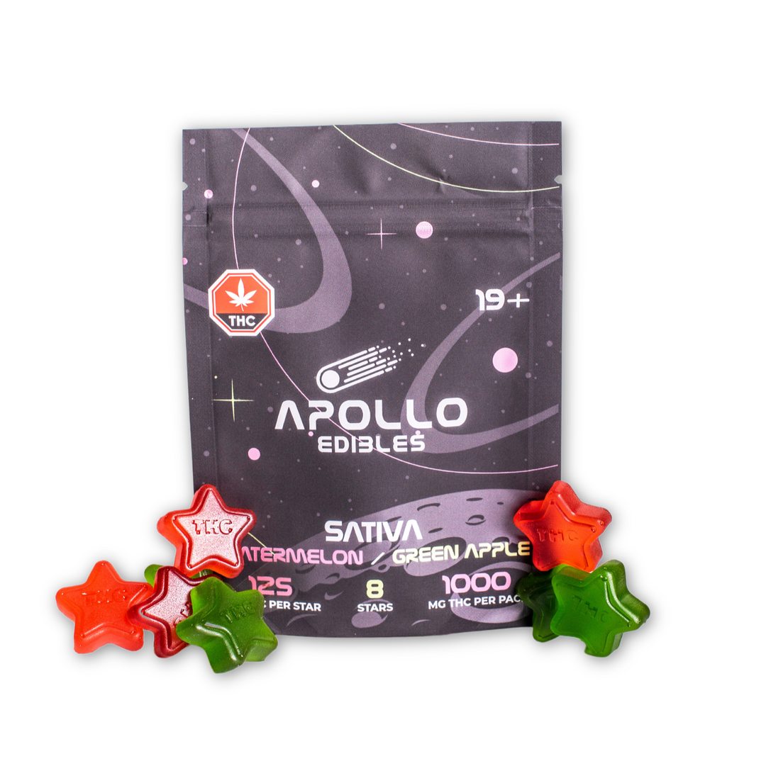 APOLLO EDIBLES THC GUMMIES | 1000MG EDIBLES