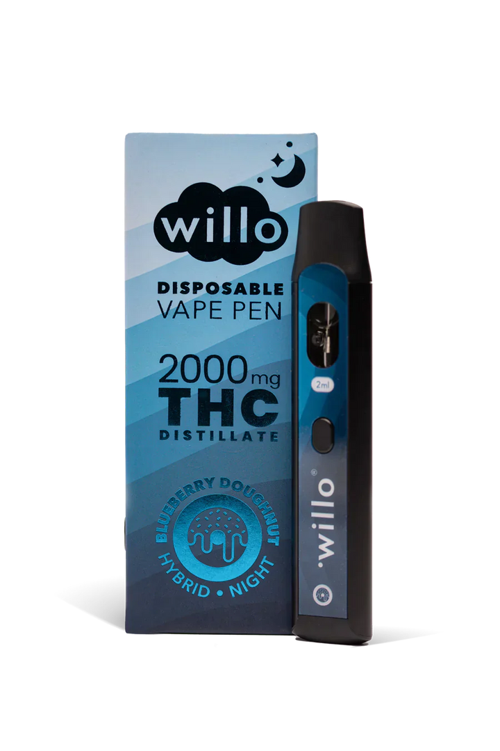 WILLO THC DISPOSABLE VAPE PEN | 2000MG