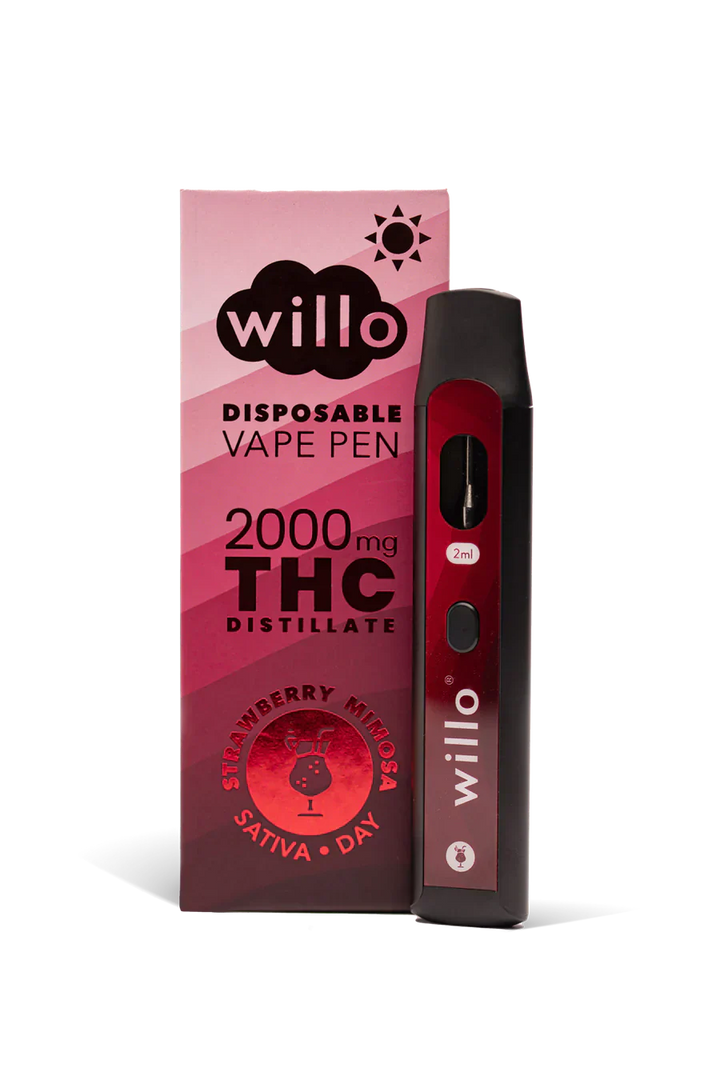 WILLO THC DISPOSABLE VAPE PEN | 2000MG